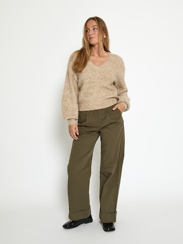 Pullover 'Jennie ' di minus in beige