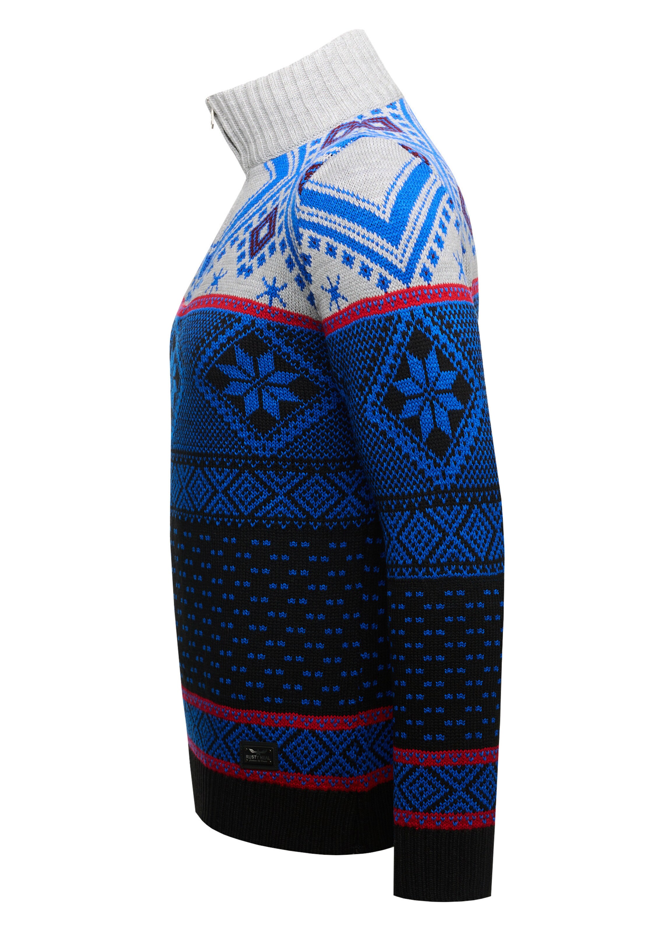 Rusty Neal Sweater in Blue