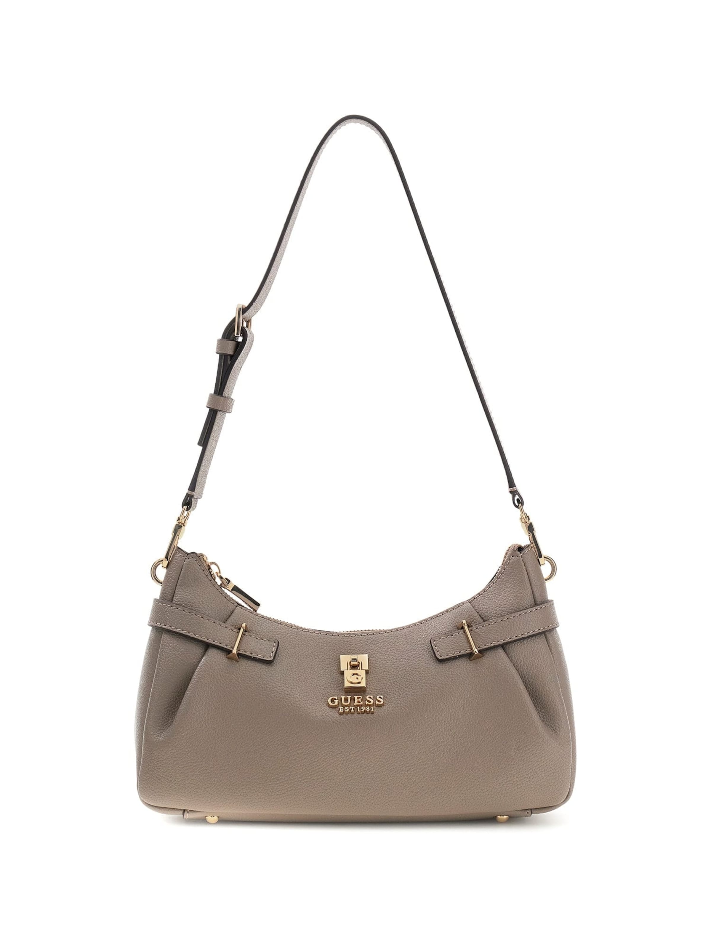 GUESS Schultertasche 'Yesba' in Beige: Vorderseite