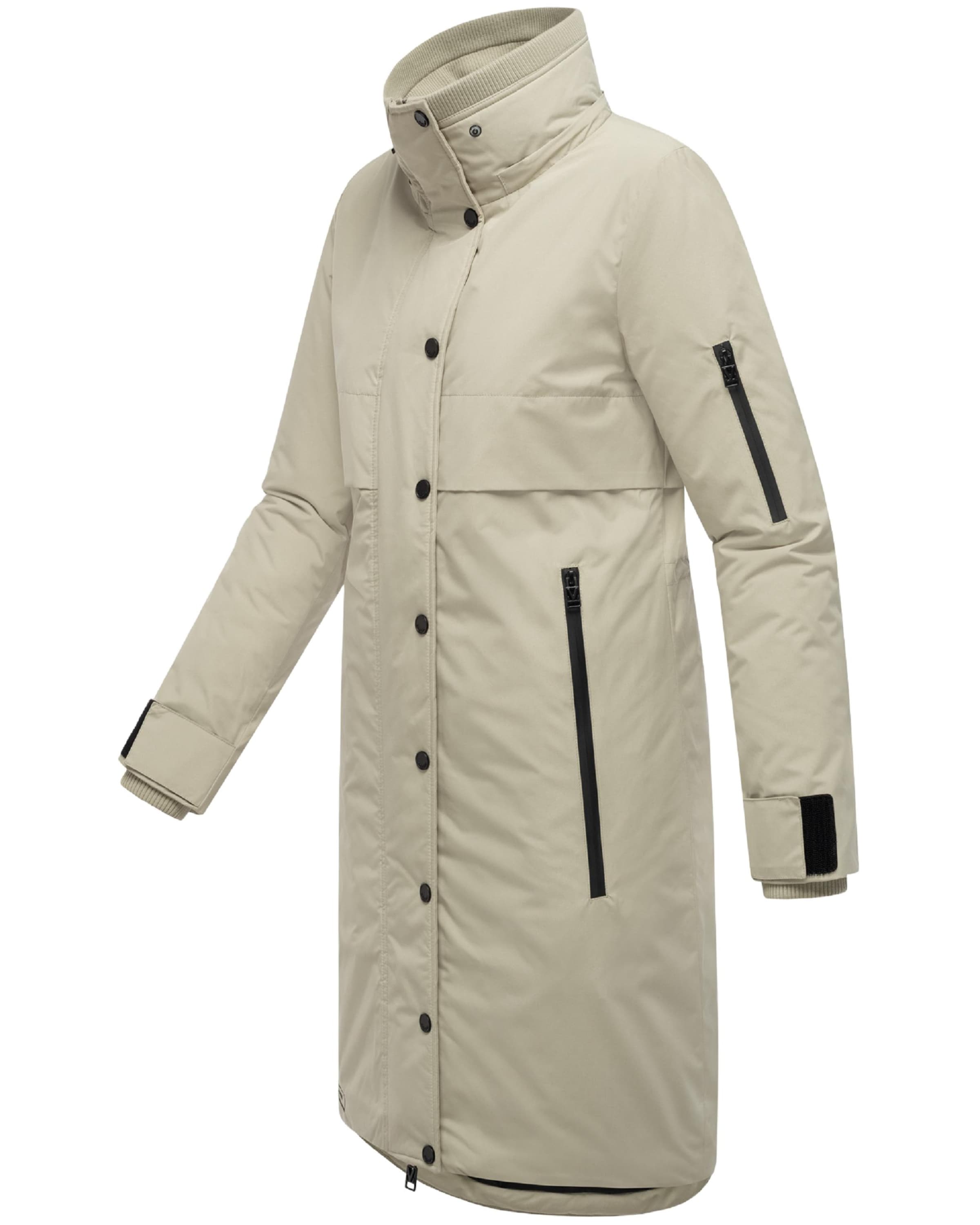 MARIKOO Mantel 'Anoukaa 16' in Grau