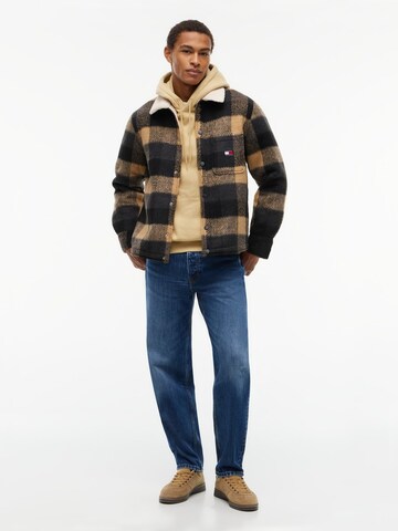 Tommy Jeans - Casaco meia-estação em preto