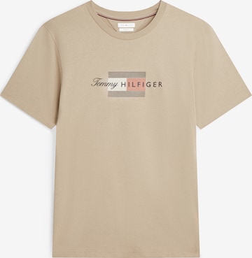 TOMMY HILFIGER - Camisa em bege: frente