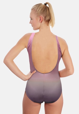 BECO the world of aquasports Badeanzug 'Sea Sand Sun' in Pink