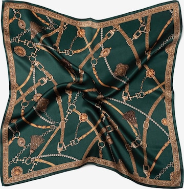 MayTree Scarf 'Modern Life' in Green: front
