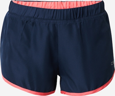 CMP Spodnie outdoor w kolorze ciemny niebieski / jasnoszary / łososiowym, Podgląd produktu