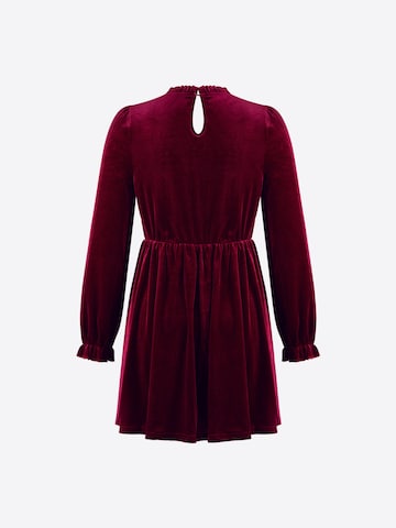 Cupshe - Vestido 'Velvet' em vermelho