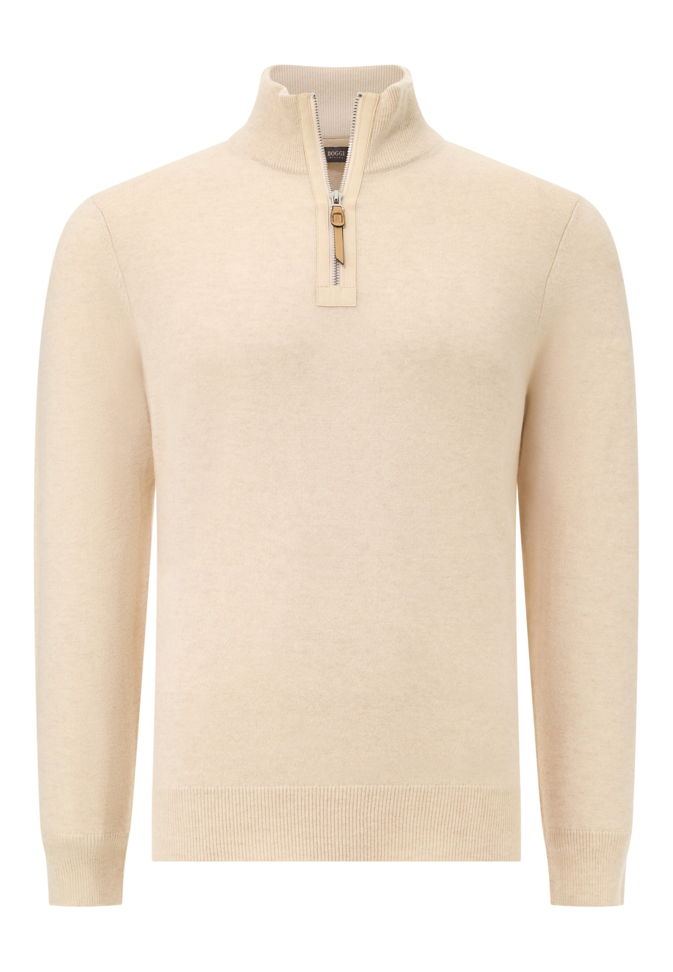Boggi Milano Pull-over en sable, Vue avec produit