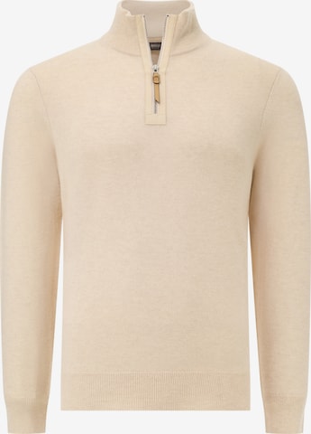 Boggi Milano Sweater in Beige: front