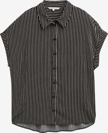 TOM TAILOR DENIM Блузка в Черный: спереди