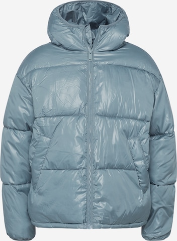 WEEKDAY Zimná bunda - Modrá: predná strana