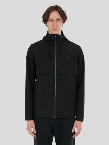 Veste mi-saison 'Clayton' Fundango en noir : devant