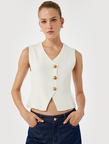 Koton Vest in White: front