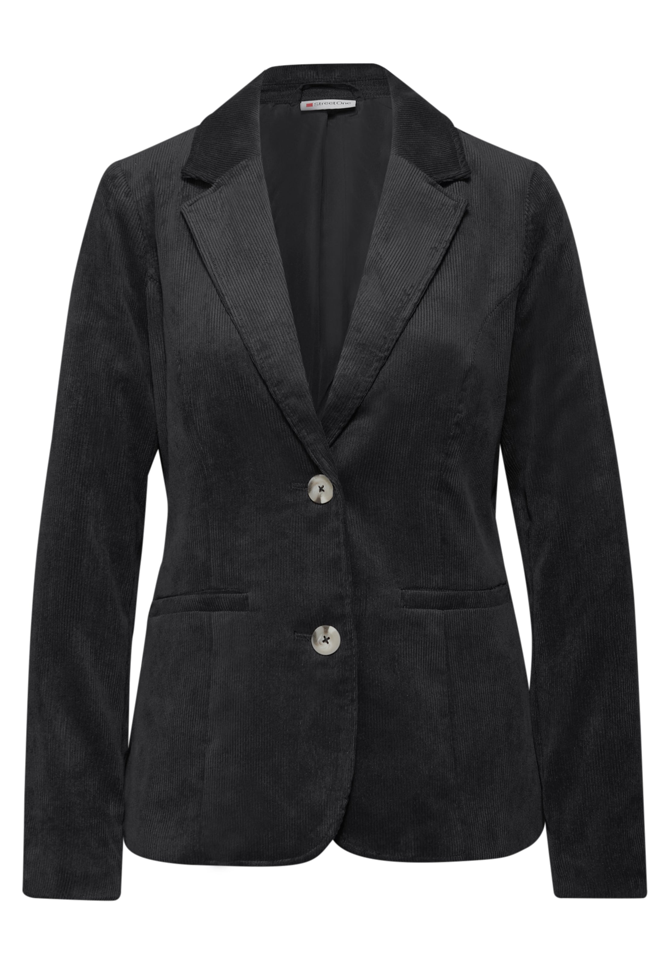 STREET ONE Blazer in Schwarz: Vorderseite