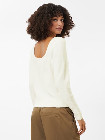 Pull-over 'Alba' Neo Noir en blanc