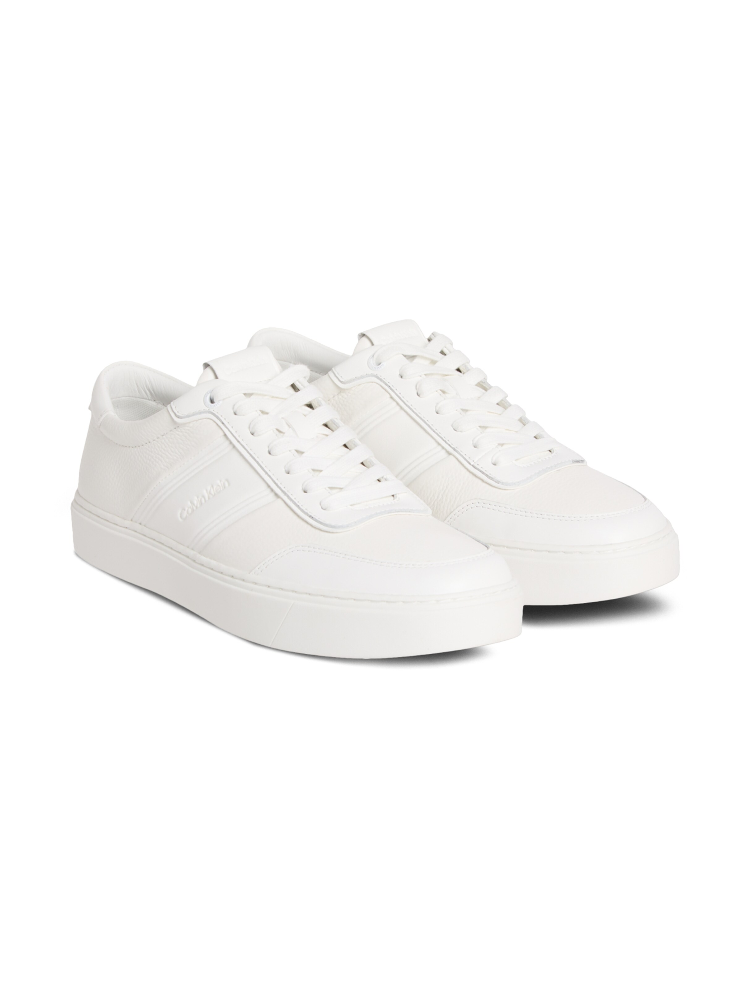 Calvin Klein Låg sneaker 'CLEAN CUP' i vit