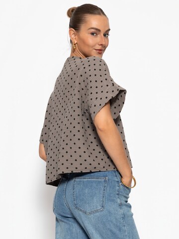 SASSYCLASSY Blouse in Grey