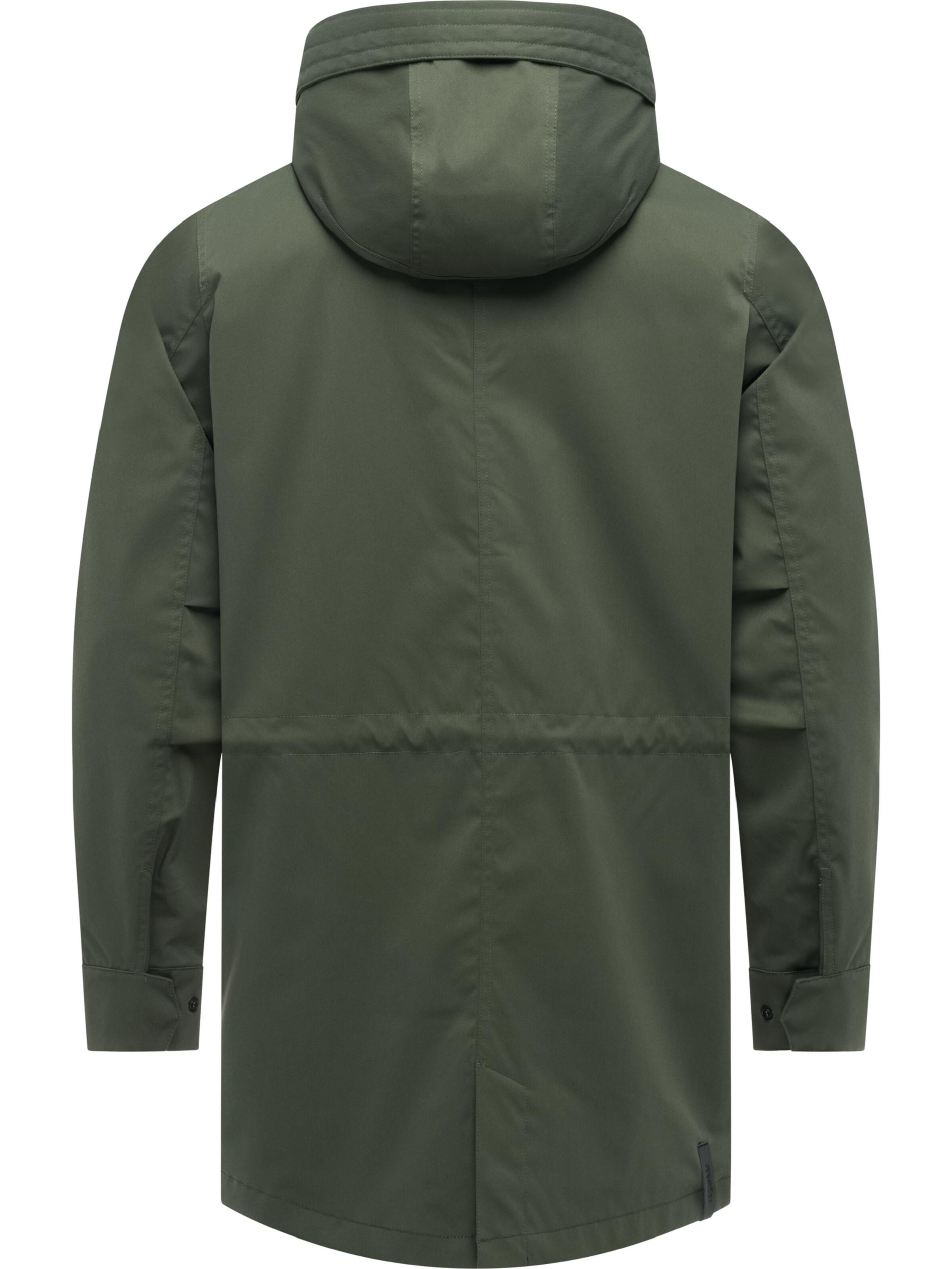 Ragwear Between-seasons coat 'Mr Smithem' in Green