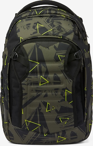 Satch Backpack 'match' in Green: front
