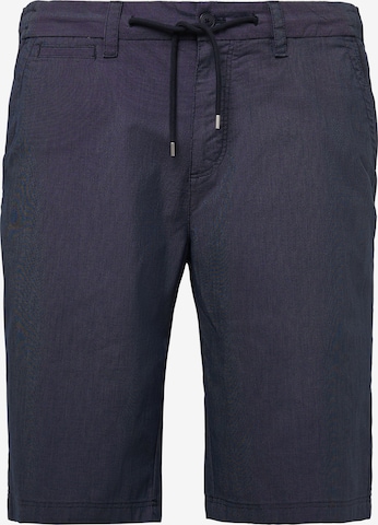 Regular Pantalon chino 'Detroit' s.Oliver en bleu : devant