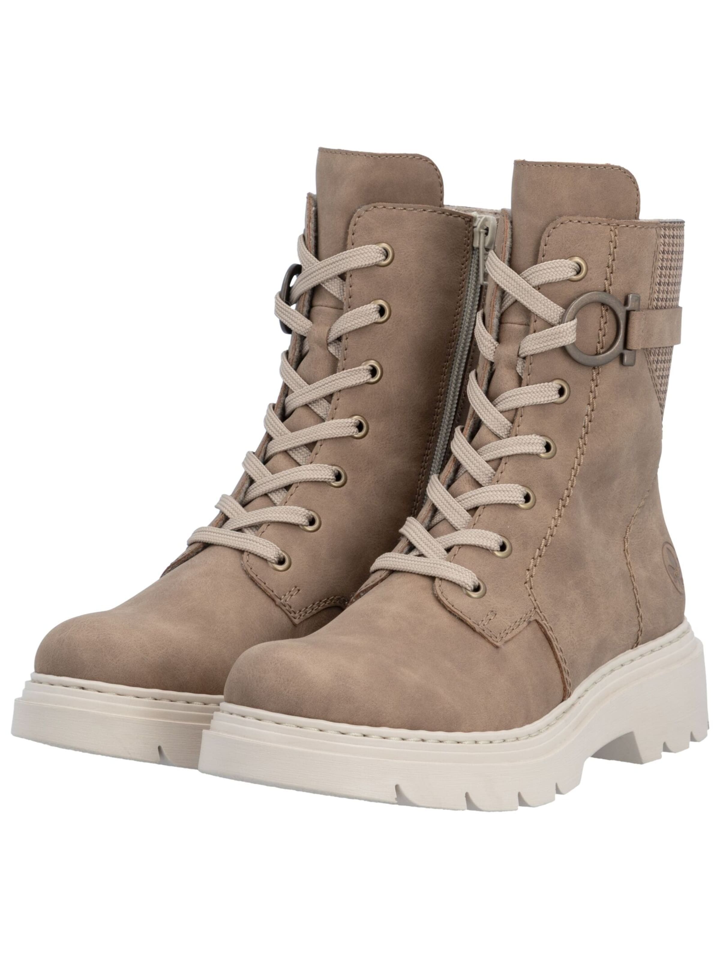 Rieker Lace-up bootie in Brown