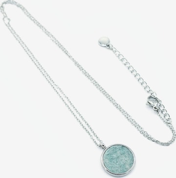 Sergio Engel Kette 'Beach Kette 02 Elegante Edelstahlkette mit Natursteinanhänger' in Grün: Vorderseite