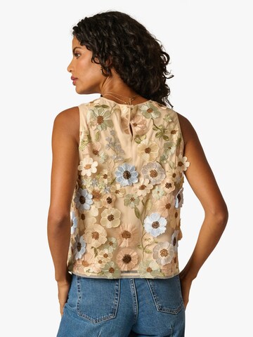 Adrianna Papell Blouse in Beige
