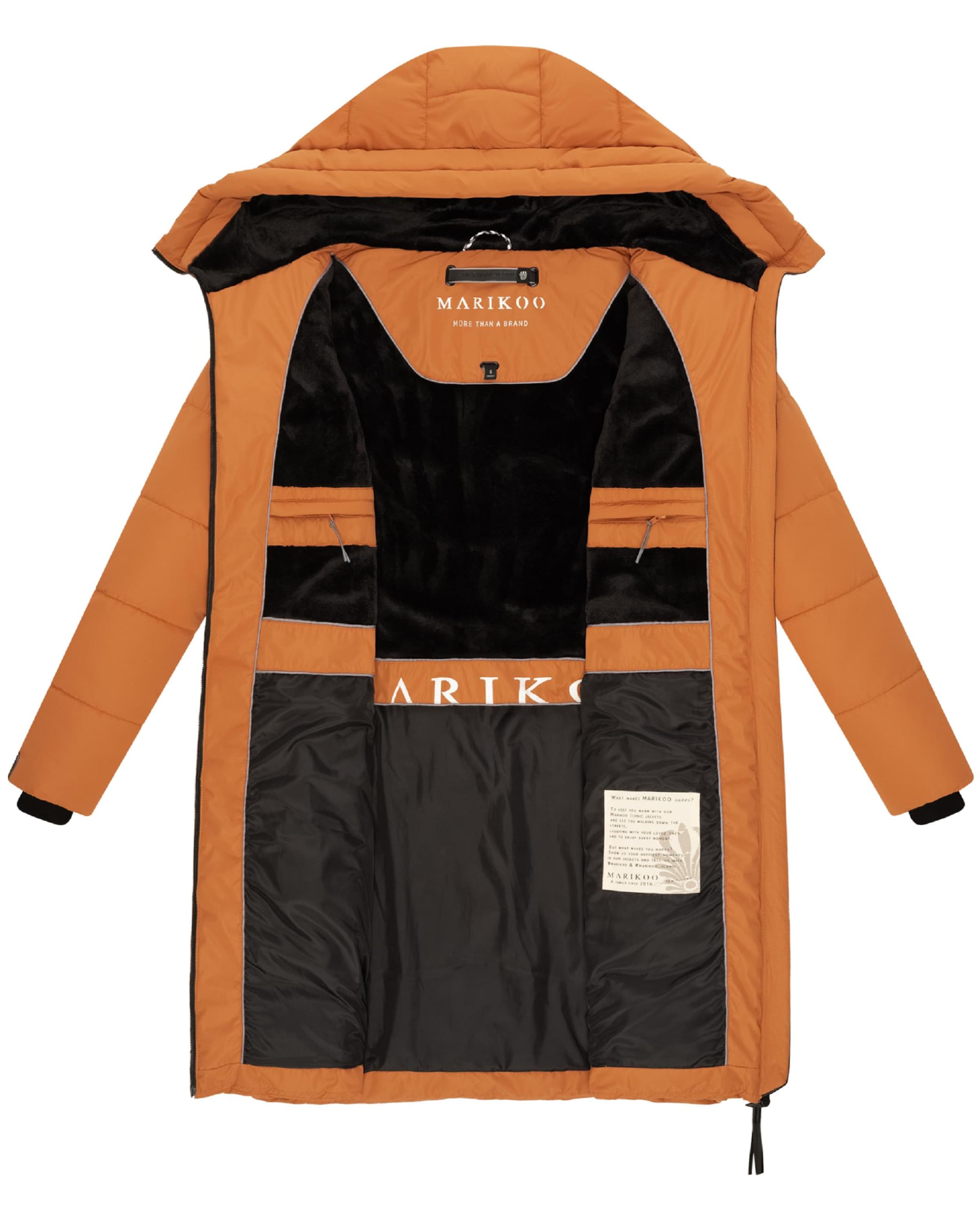 MARIKOO Vinterfrakke 'Natsukoo XVI' i brun