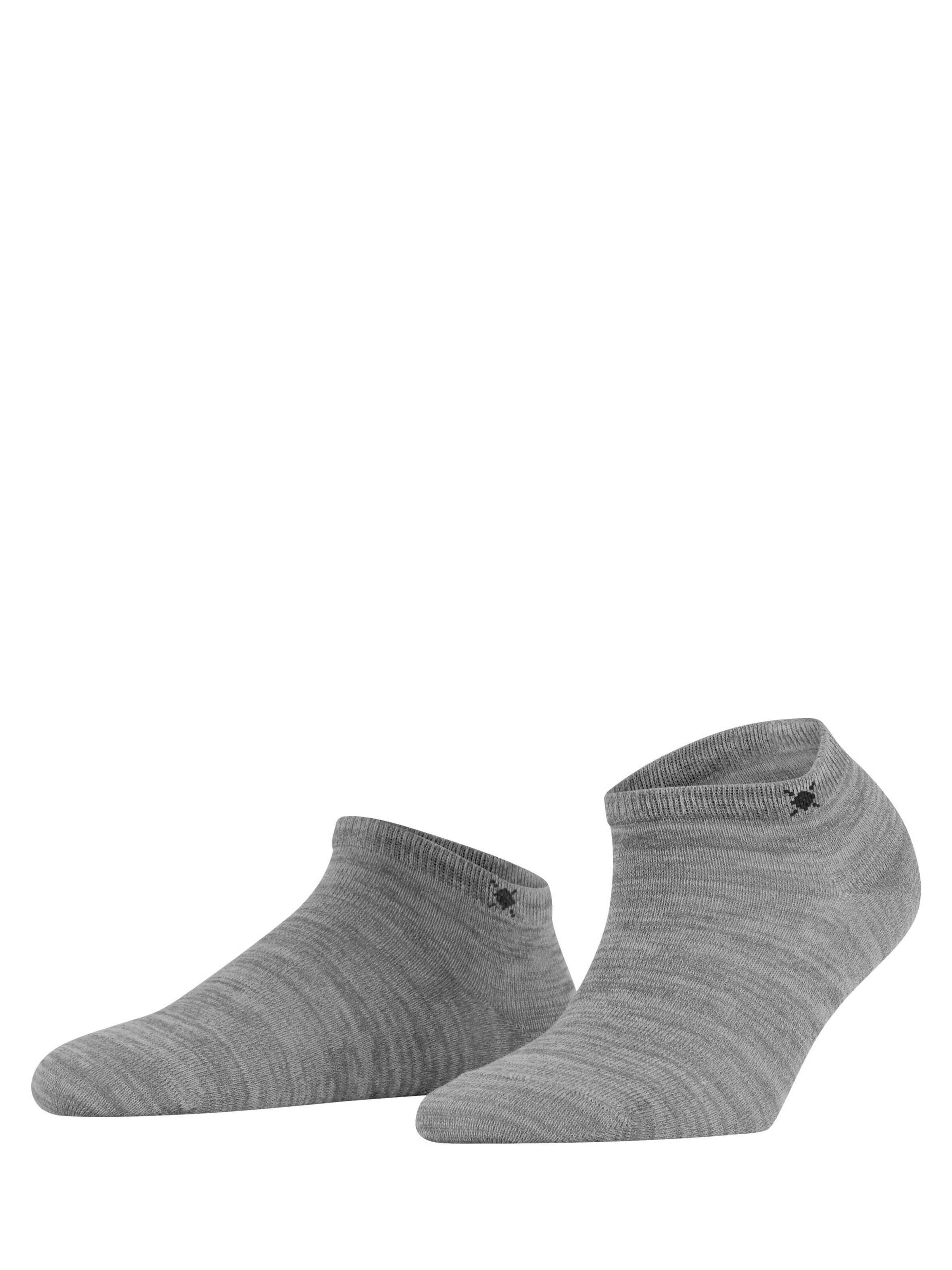 BURLINGTON Ankle Socks 'Soho Vibes' in Grey: front