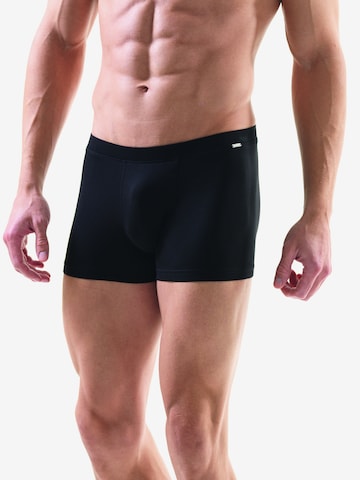 Blackspade Boxer shorts ' Silver ' in Black: front