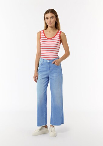 Wide Leg Jean comma casual identity en bleu
