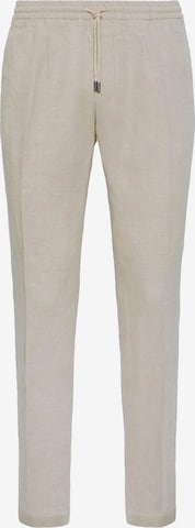 Boggi Milano Regular Trousers in Beige: front