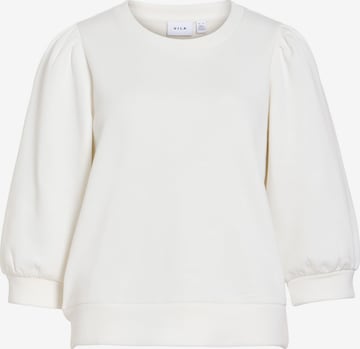 Sweat-shirt 'VIVera' VILA en blanc : devant