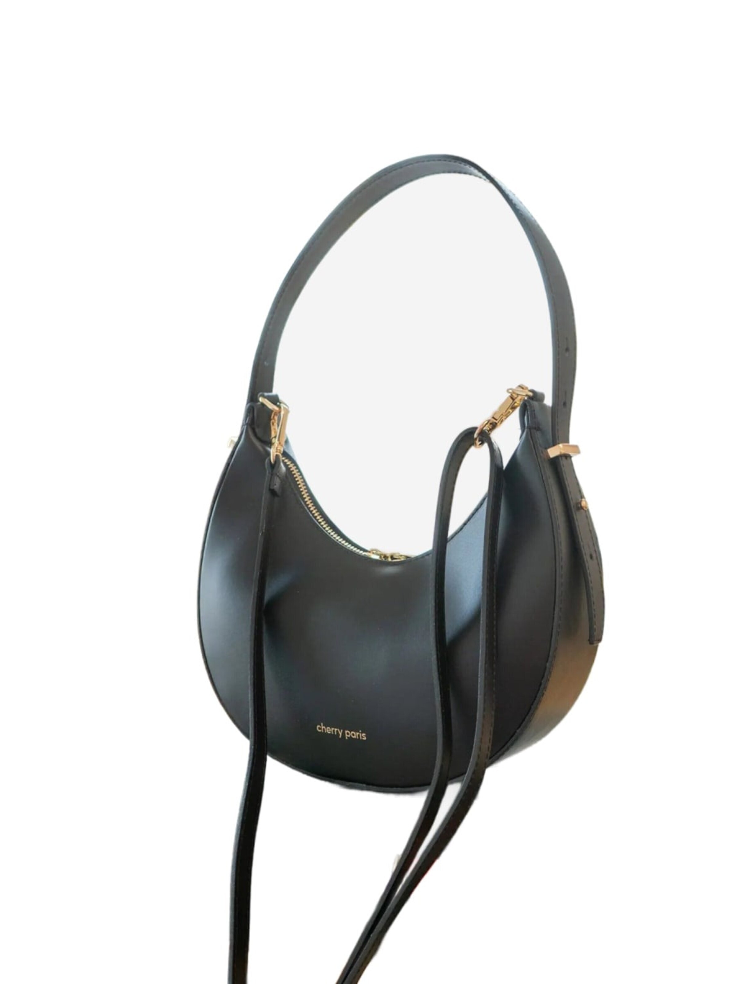 Cherry paris - Bolso de hombro 'Cherry Paris Sacs à main 4094 Orlane Noir' en negro