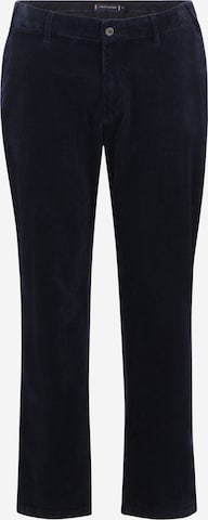 Tommy Hilfiger Big & Tall Regular Chino 'Madison' in Blauw: voorkant