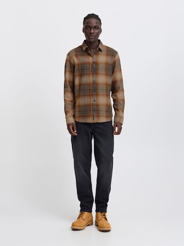 BLEND Comfort Fit Hemd in Grün