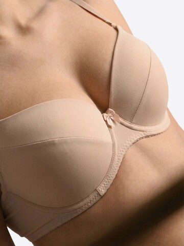 Vivisence T-shirt Bra '1089' in Beige