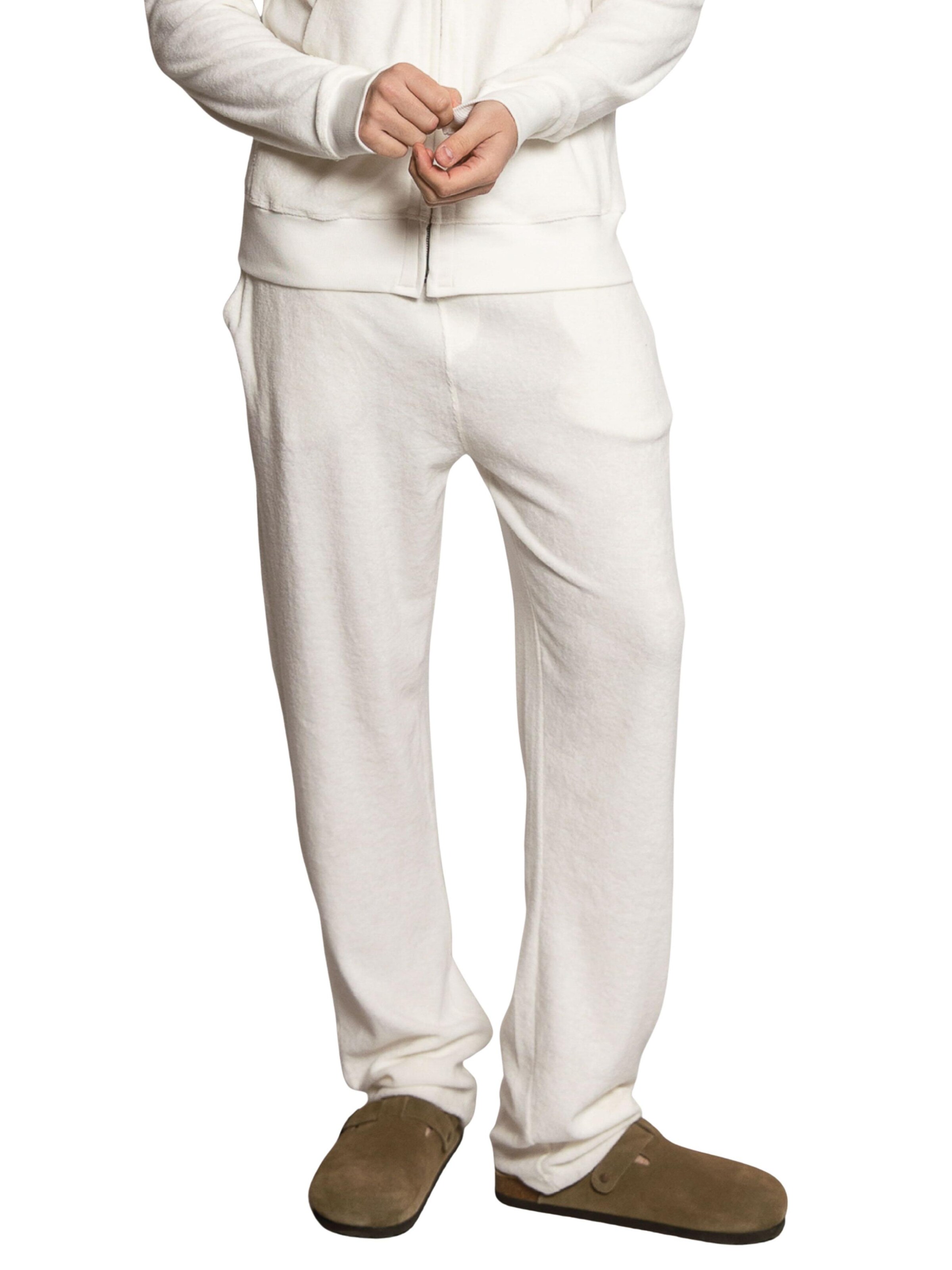 Loosefit Pantalon 'Pantalon Sponge' LDB en blanc