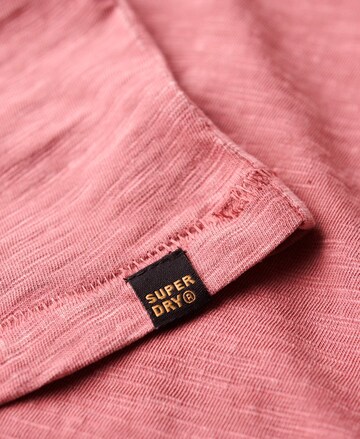 T-Shirt Superdry en rose