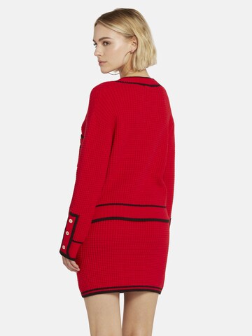 Nicowa Knit Cardigan 'IDOWIA' in Red
