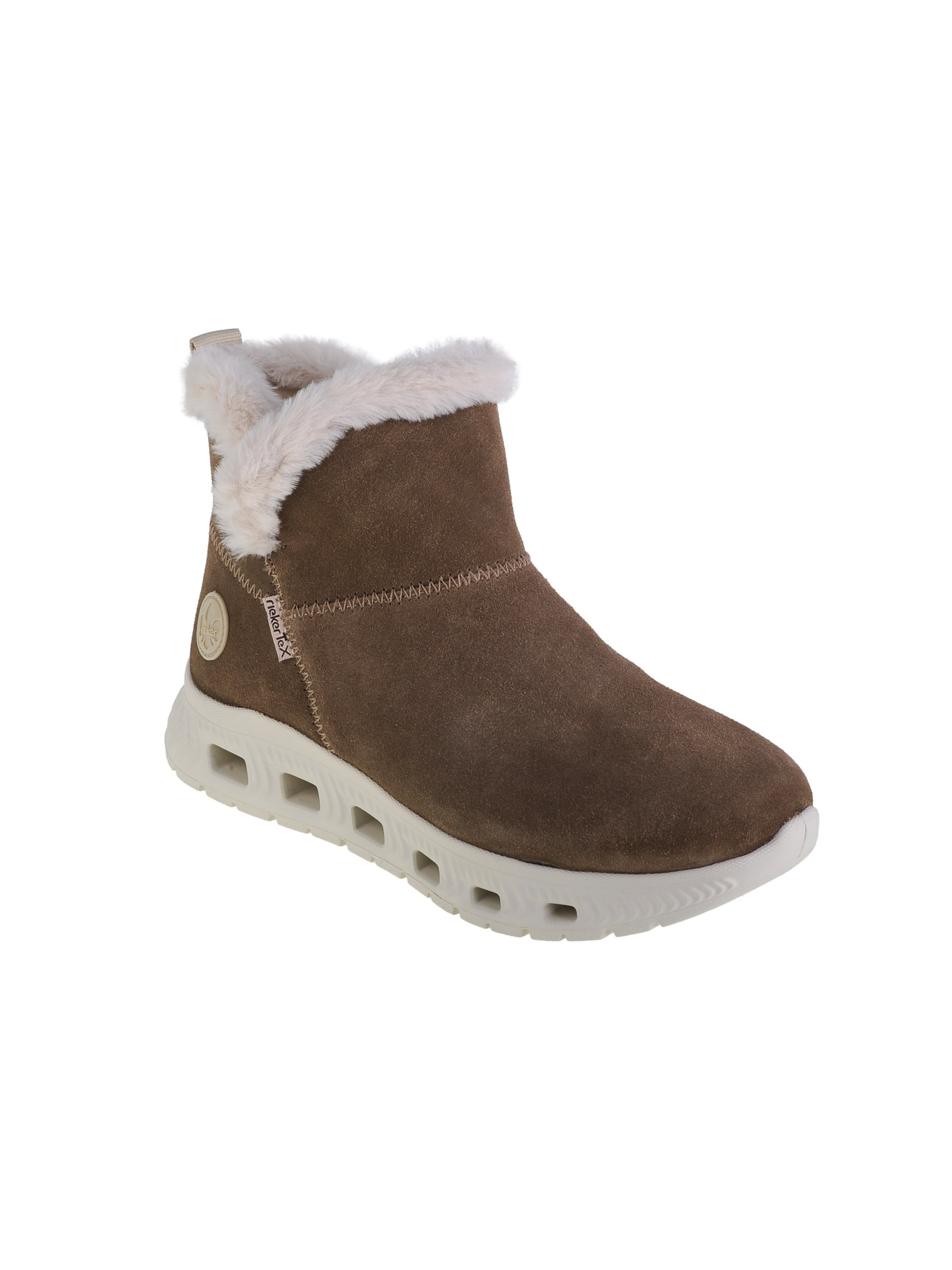 Boots 'M6050' Rieker en marron : devant