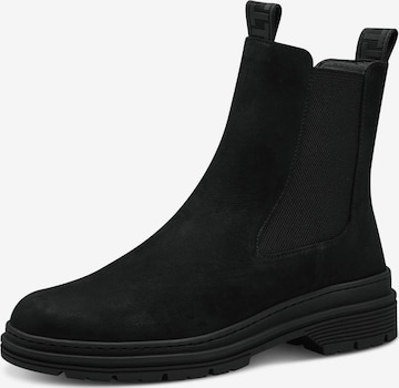 TAMARIS Chelsea Boots in Black: front