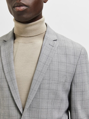 SELECTED HOMME Regular fit Blazer 'Liam' in Grey