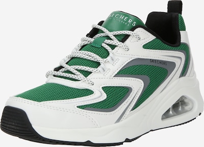 SKECHERS Sneaker in grün / schwarz / silber / weiß, Produktansicht