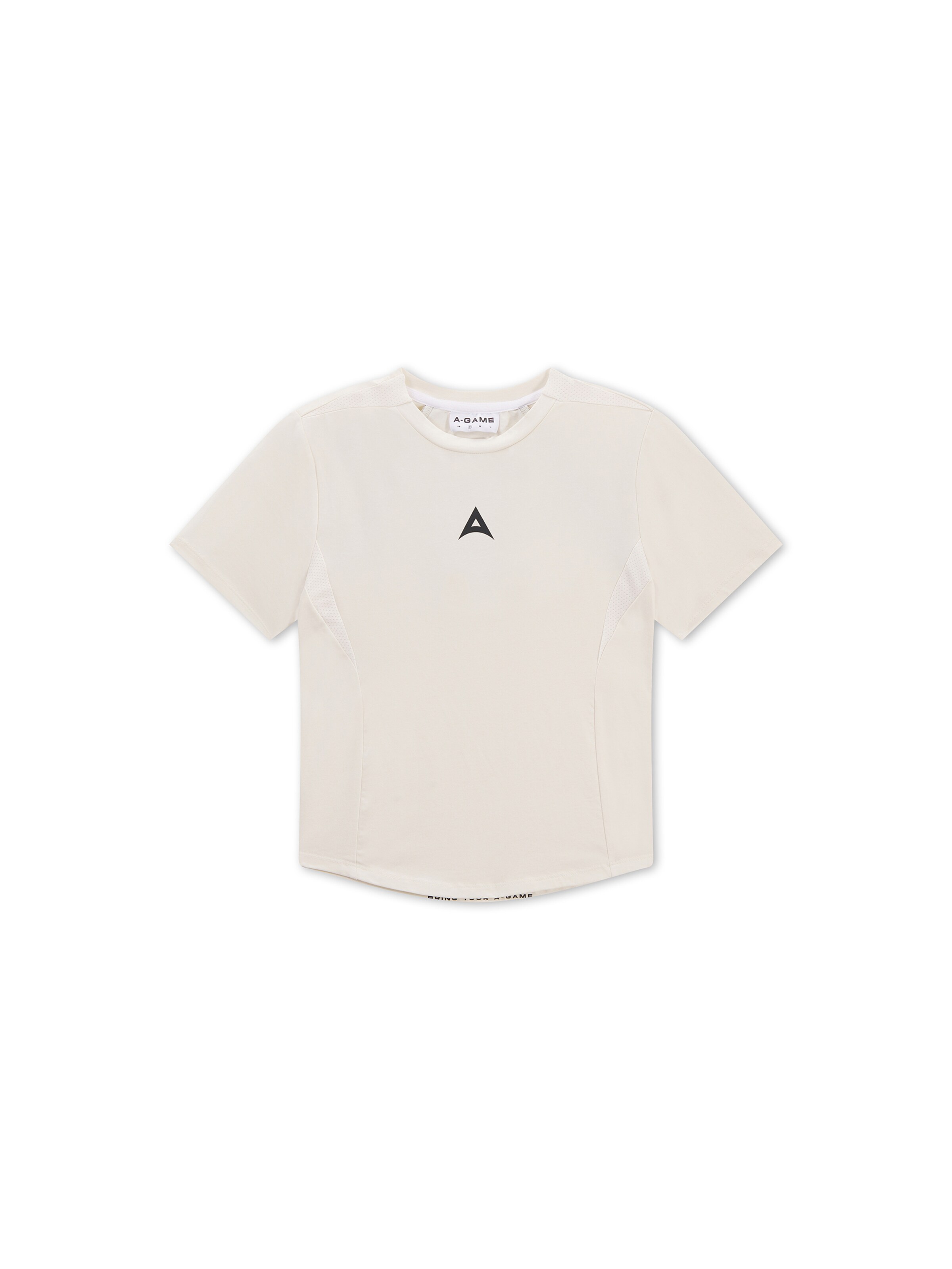 Top sportivo di A-Game in beige: frontale