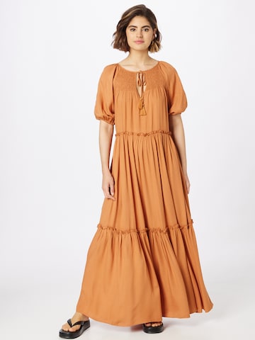 Robe Molly BRACKEN en orange : devant