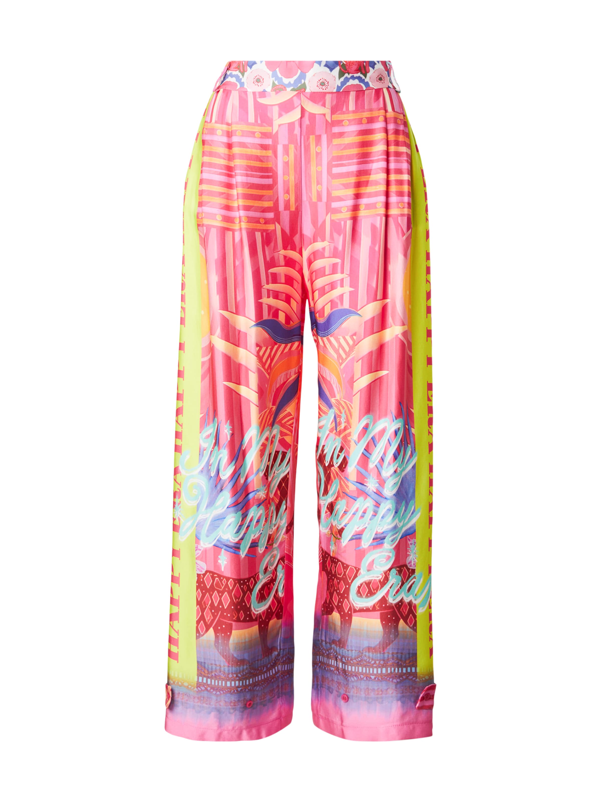 Loosefit Pantaloni 'Sunset Dream' di miss goodlife in colori misti: frontale