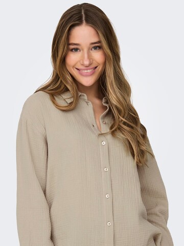 JDY Blus 'THEIS' i beige