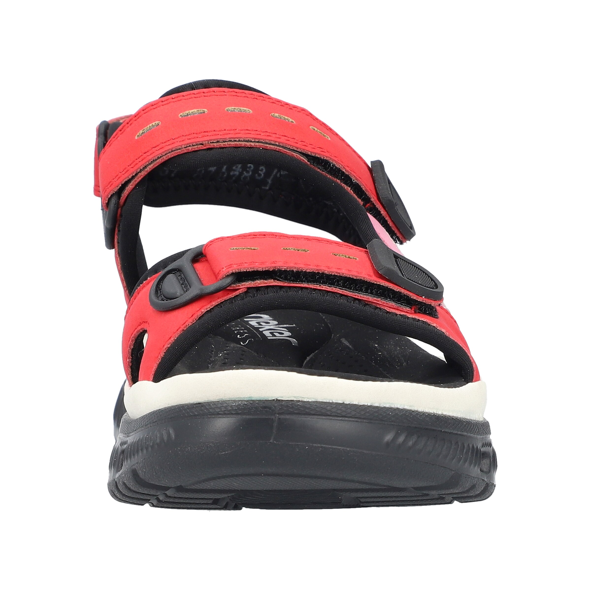 Rieker Sport Hiking Sandals in Red