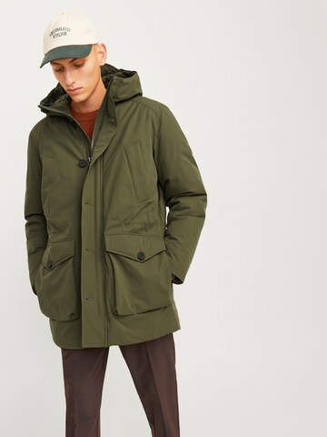 JACK & JONES Vinterparkas 'JPRCCCity' i grön
