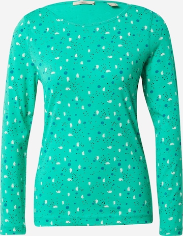 ESPRIT Shirt in Groen: voorkant